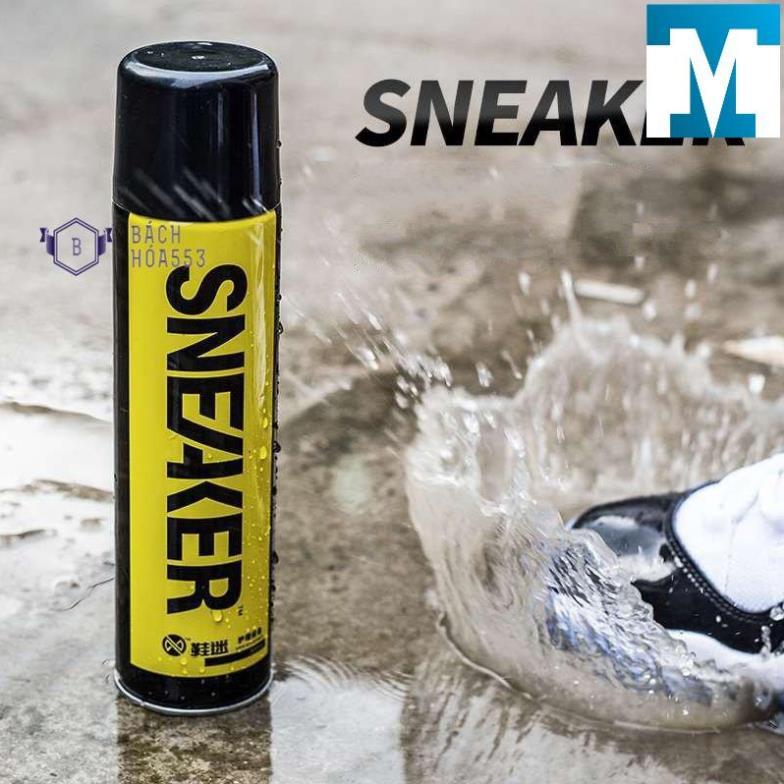 ✿Chai xịt nano chống thấm nước giày Sneaker 300ml - nước, bám bụi, ố vàng