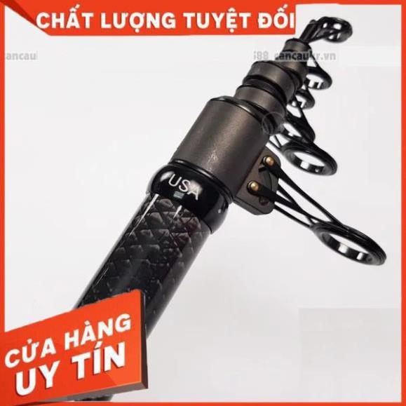 Cần Câu Lục Xa Bờ Comando USA 4m25 và 4m5 AXT Siêu Cứng Giá Tốt, Đánh Xa Đến 60m, Màu Sắc Đẹp Bắt, Bền Đẹp