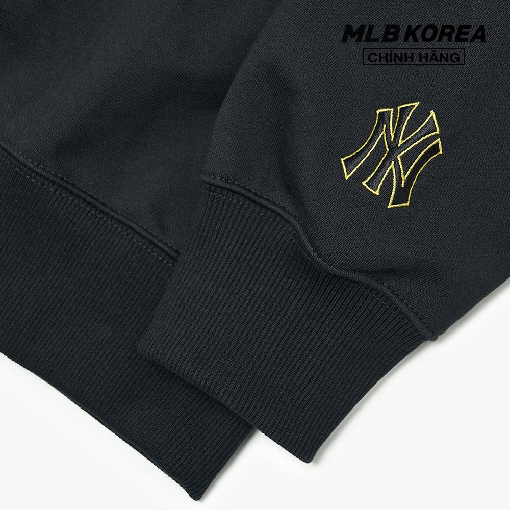 MLB - Áo sweatshirt tay dài phom suông Smile Overfit 3AMTN0424