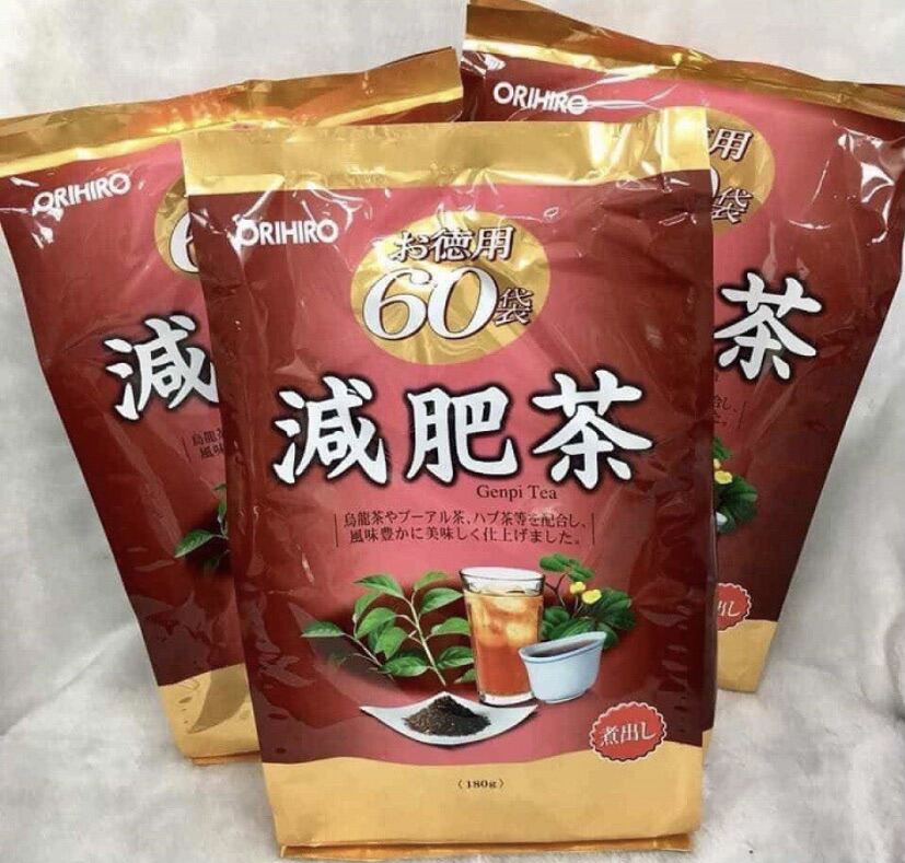 Trà giảm mỡ bụng Genpi Orihiro 60 gói