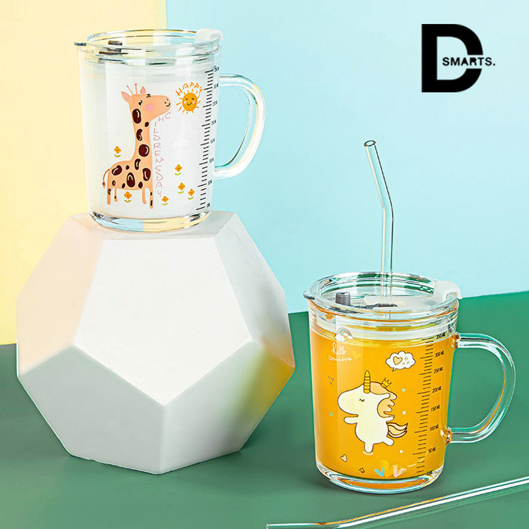Cốc thủy tinh chống tràn tuyệt đối thiết kế nhỏ gọn,dung tích 400ml dễ dàng mang theo mọi nơi