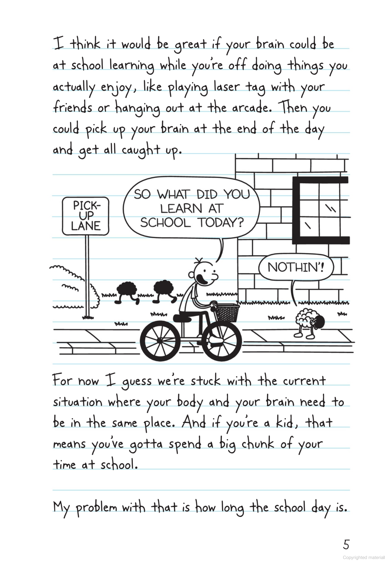 Diary Of A Wimpy Kid 18: No Brainer