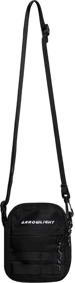 Túi đeo chéo phản quang unisex màu đen