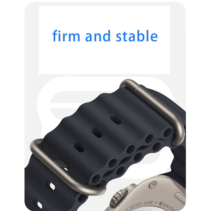 Dây đeo thay thế dành cho Apple Watch 38mm / 40mm / 41mm hiệu COTEETCI Ocean Strap Watchband - hàng nhập khẩu