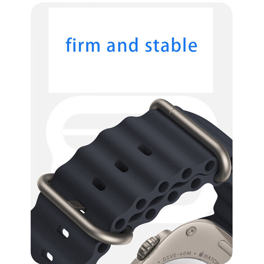 Dây đeo thay thế dành cho Apple Watch 38mm / 40mm / 41mm hiệu COTEETCI Ocean Strap Watchband (thiết kế tinh tế, lịch lãm sang trọng, chất liệu cao cấp) - hàng nhập khẩu