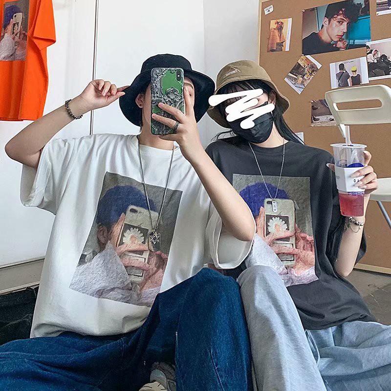 Áo Thun Nam Ngắn Tay In Hình Thời Trang