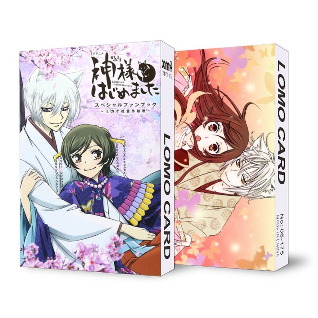 (KHÔNG KÈM HỘP) Hộp ảnh lomo in hình KAMISAMA HAJIMEMASHITA anime THỔ THẦN TẬP SỰ  30 tấm dễ thương xinh xắn