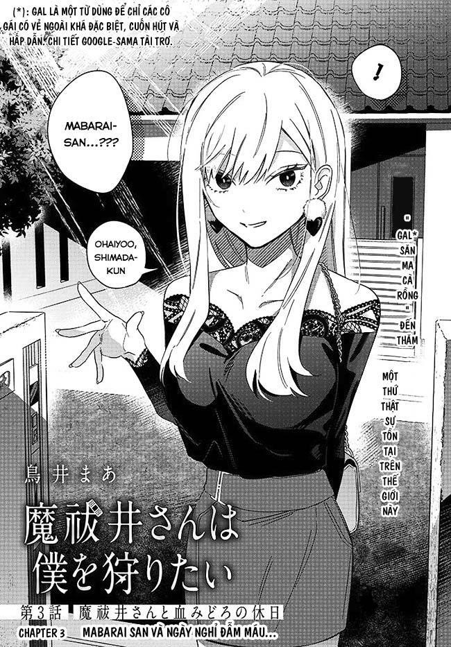 mabarai-san cố gắng săn tôi! chapter 3 3