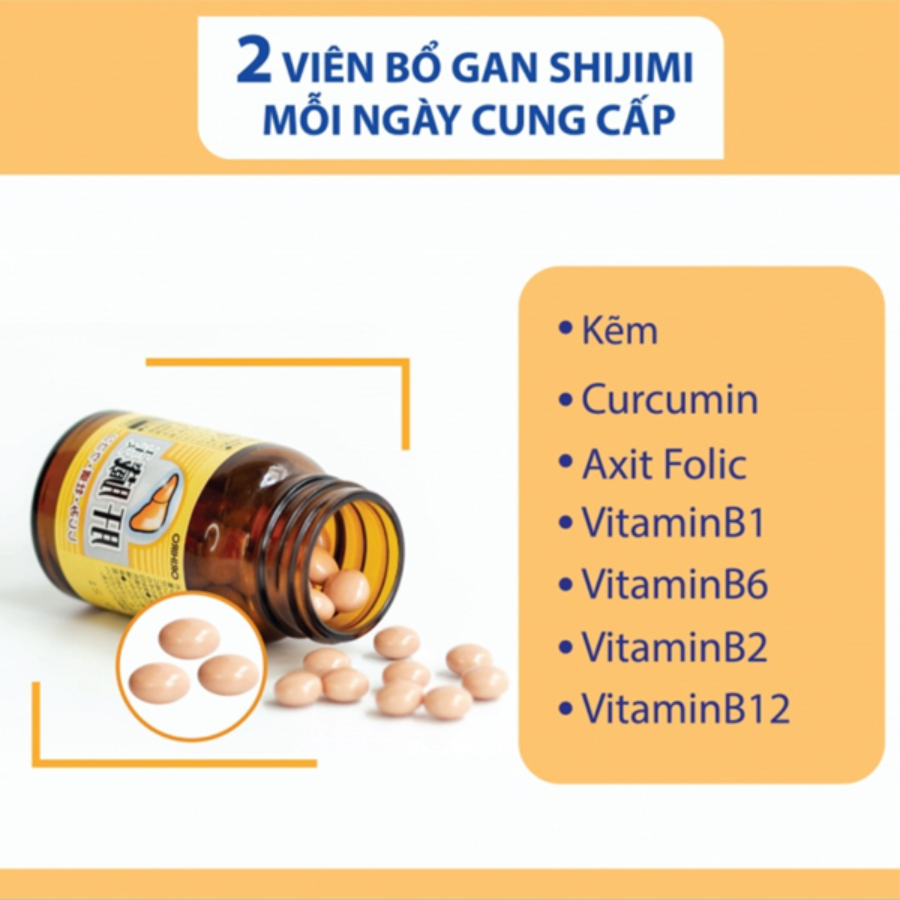 Viên uống bổ gan Orihiro Nhật Bản 60 viên - Nội địa Nhật Bản