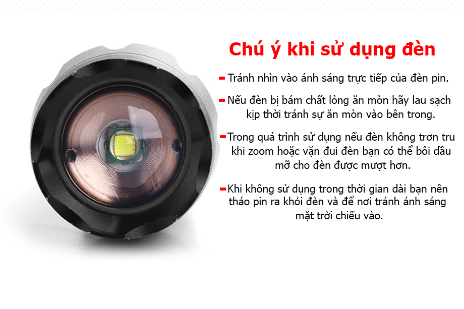 Đèn pin siêu sáng chống nước Nhật Bản phiên bản 2019 - Hàng nhập khẩu