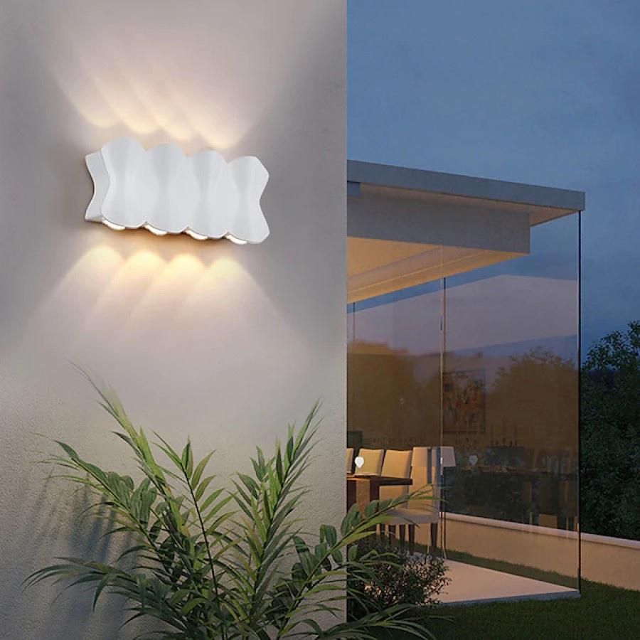 Đèn trang trí hắt tường hai đầu 8 bóng LED