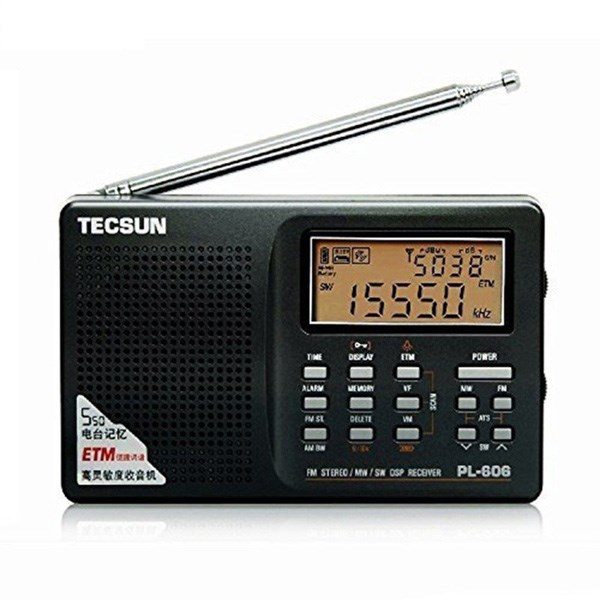 Radio Tecsun PL-606 (Hàng nhập khẩu)