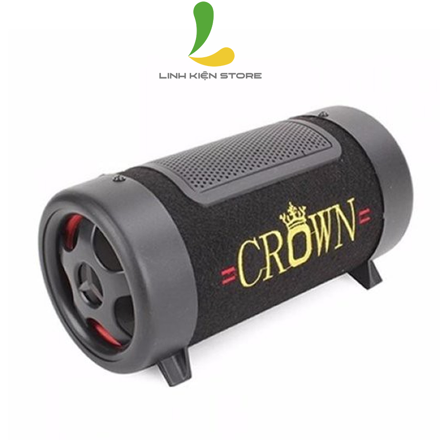 Loa Crown Số 4 Đế Bom Bi - Chất lượng âm thanh trung thực không bị bể tiếng - Hàng Nhập Khẩu