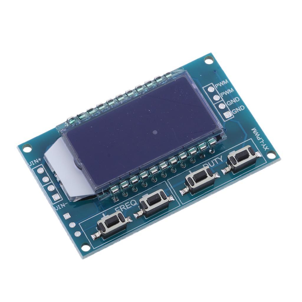Signal Generator PWM Pulse Frequency Meter, LCD Display, Module Board 1 Pack