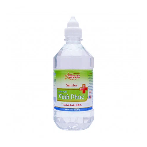 Thùng Nước Muối Vĩnh Phúc Smiles - Natri Clorid 0,9%