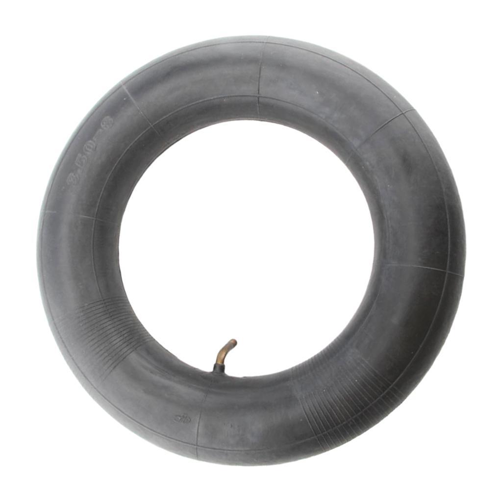 2pcs 3.50"X8" 3.50-8 3.5-8 3.50/8 BLACK RUBBER TYRE INNER TUBE BENT VALVE STEM