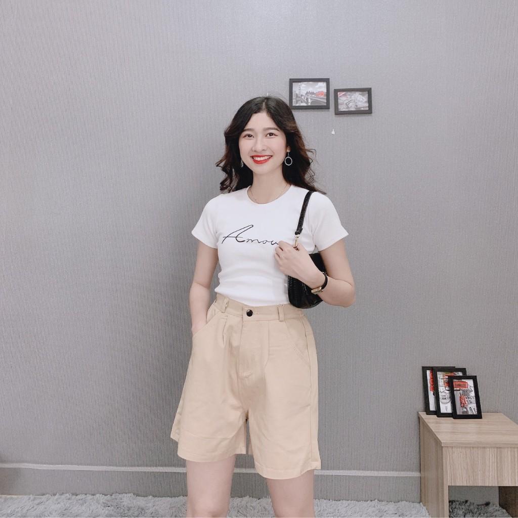 Quần Short jean nữ- quần ngố chất bò trơn mềm xinh xắn (JN3N)