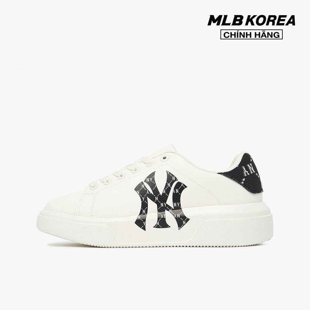 MLB - Giày sneakers unisex cổ thấp Chunky Classic Heel Dia Monogram 3ASXAM82N-50BKS