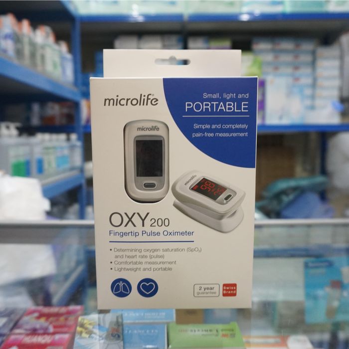 Máy Đo Nồng Độ Oxy Và Nhịp Tim- Microlife OXY200