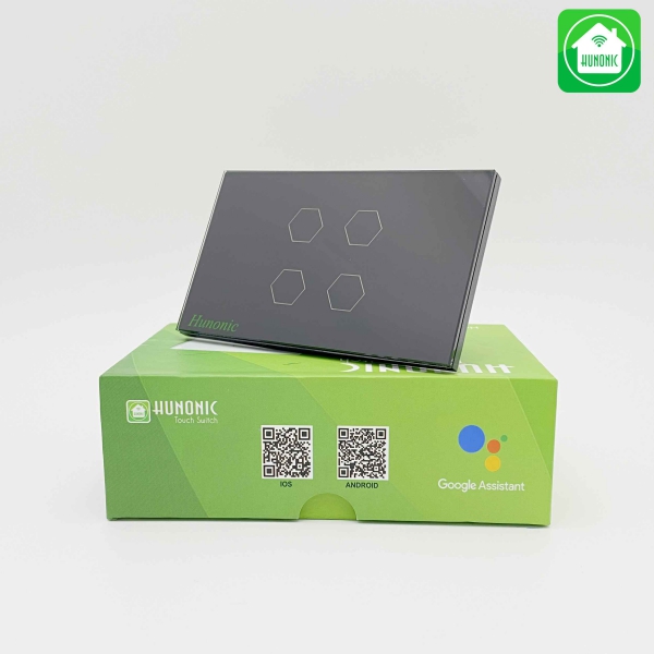 Công tắc wifi Hunonic Việt nam 4 Kênh