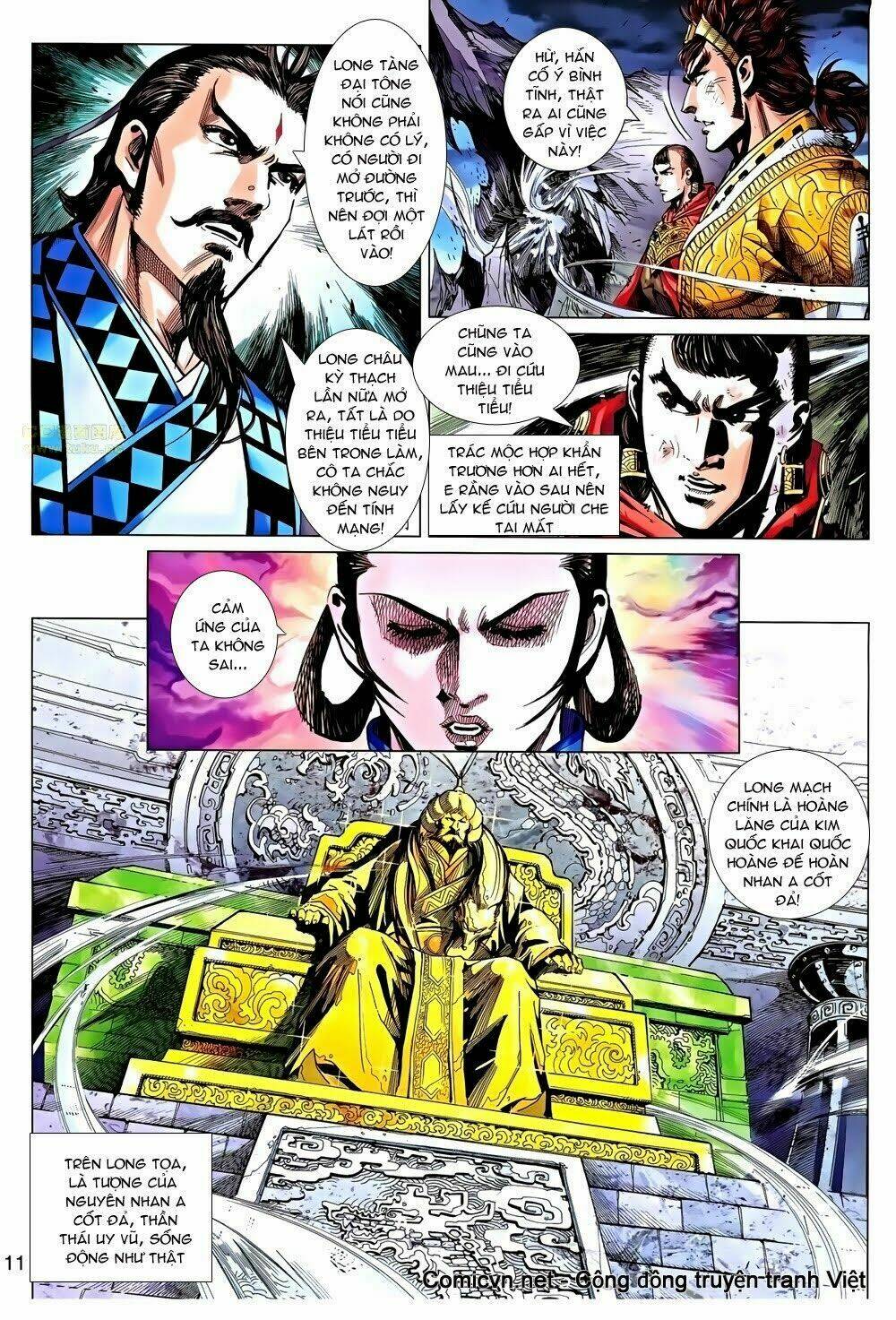 thiên tử truyền kỳ 8 - thương thiên bá hoàng chapter 44 11