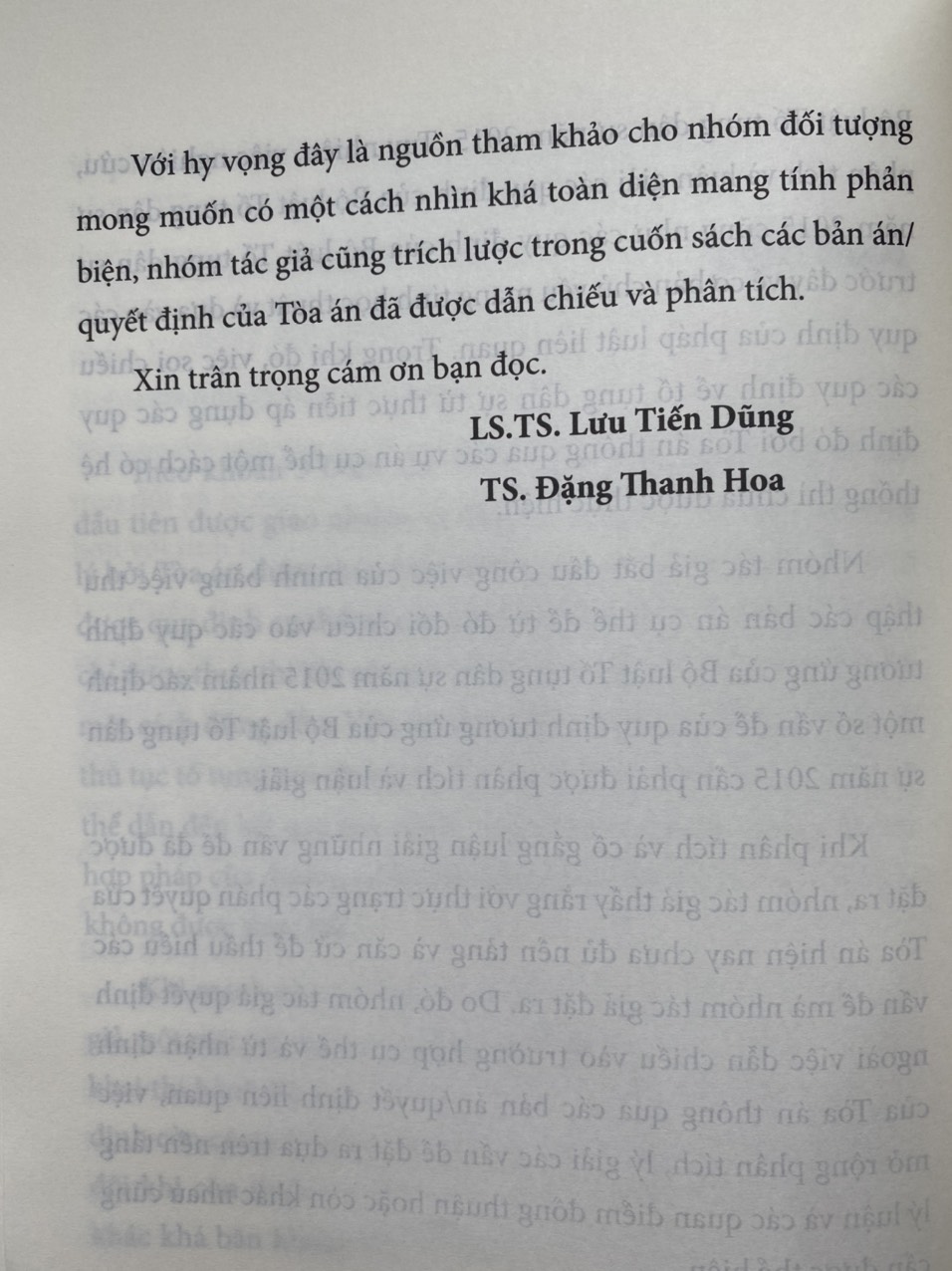 Lý giải một số vấn đề của Bộ luật tố tụng dân sự năm 2015 từ thực tiễn xét xử