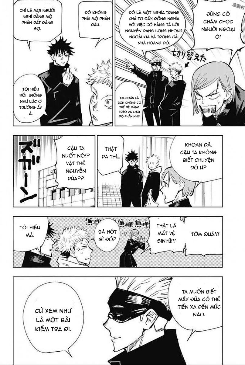 jujutsu kaisen - chú thuật hồi chiến chapter 4 11