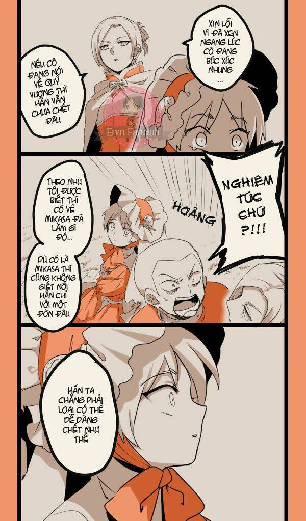 tấn công người khổng lồ - tuyển tập doujinshi chapter 12.6 14