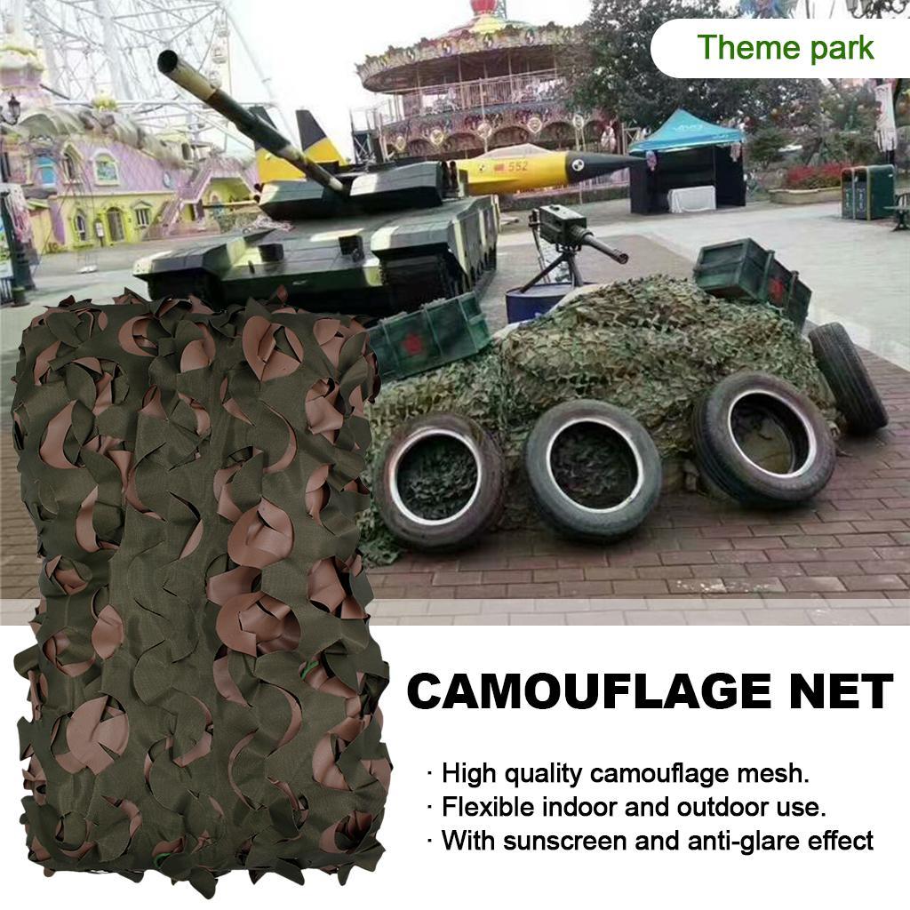 Camo Netting, Camouflage Net, Party Decorations, Blind Army Sunshade Mesh, Great for Hunting, Shooting, Camping, Car Cover and Outdoor