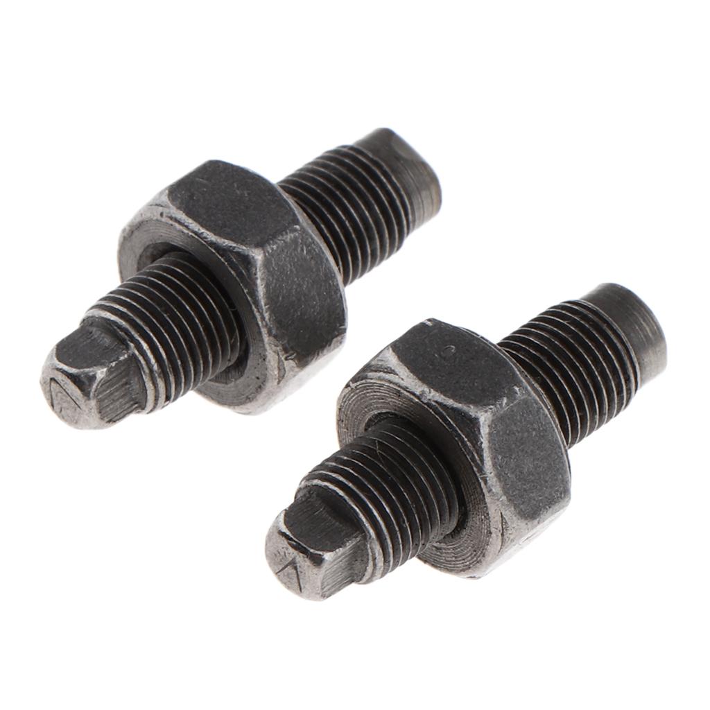 2pcs Alloy Valve Adjusting Screws for 50-125cc ATV QUAD Dirt Bike Motorcycle