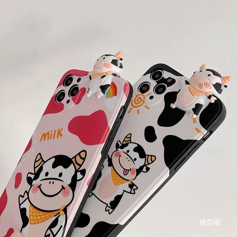 ỐP Bò Sữa Leo Dành Cho IP 6P/7P/8P/X/XS/XSMAX/11/11PROMAX/12pro/12PROMAX