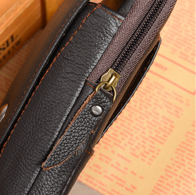 Bao da đeo lưng samsung galaxy note 9 vintage dáng đứng da bò màu nâu đất