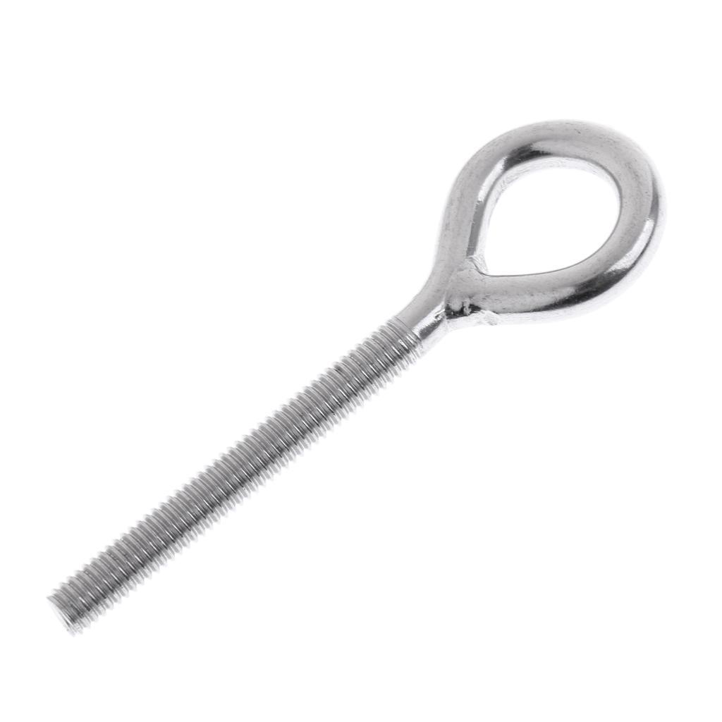 2x Marine Grade Eye Bolts Long Heavy Duty Lifting  Eyebolt