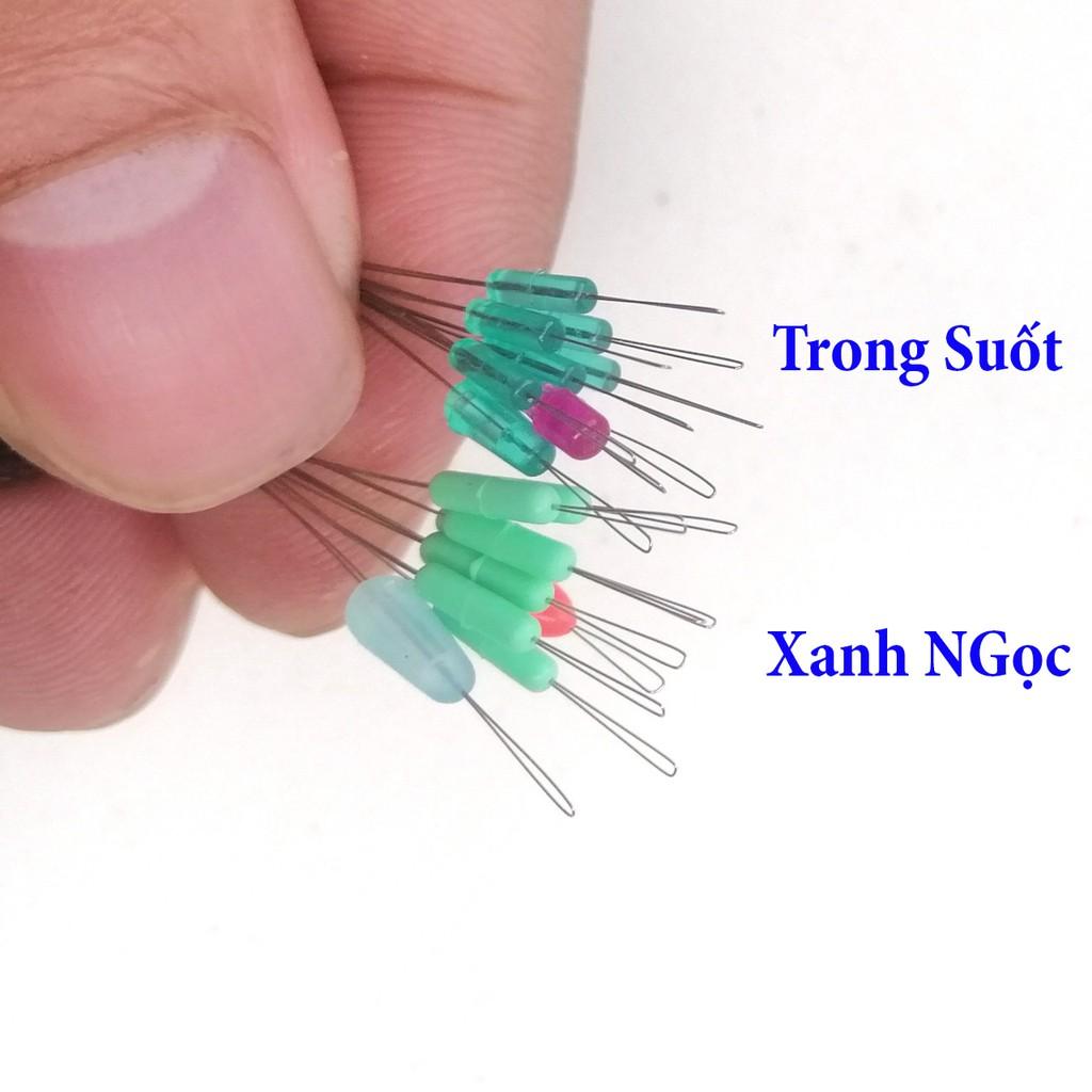 Hạt chặn phao Silicon Trong suốt hạt chặn phao câu đài cao cấp chất lượng 102