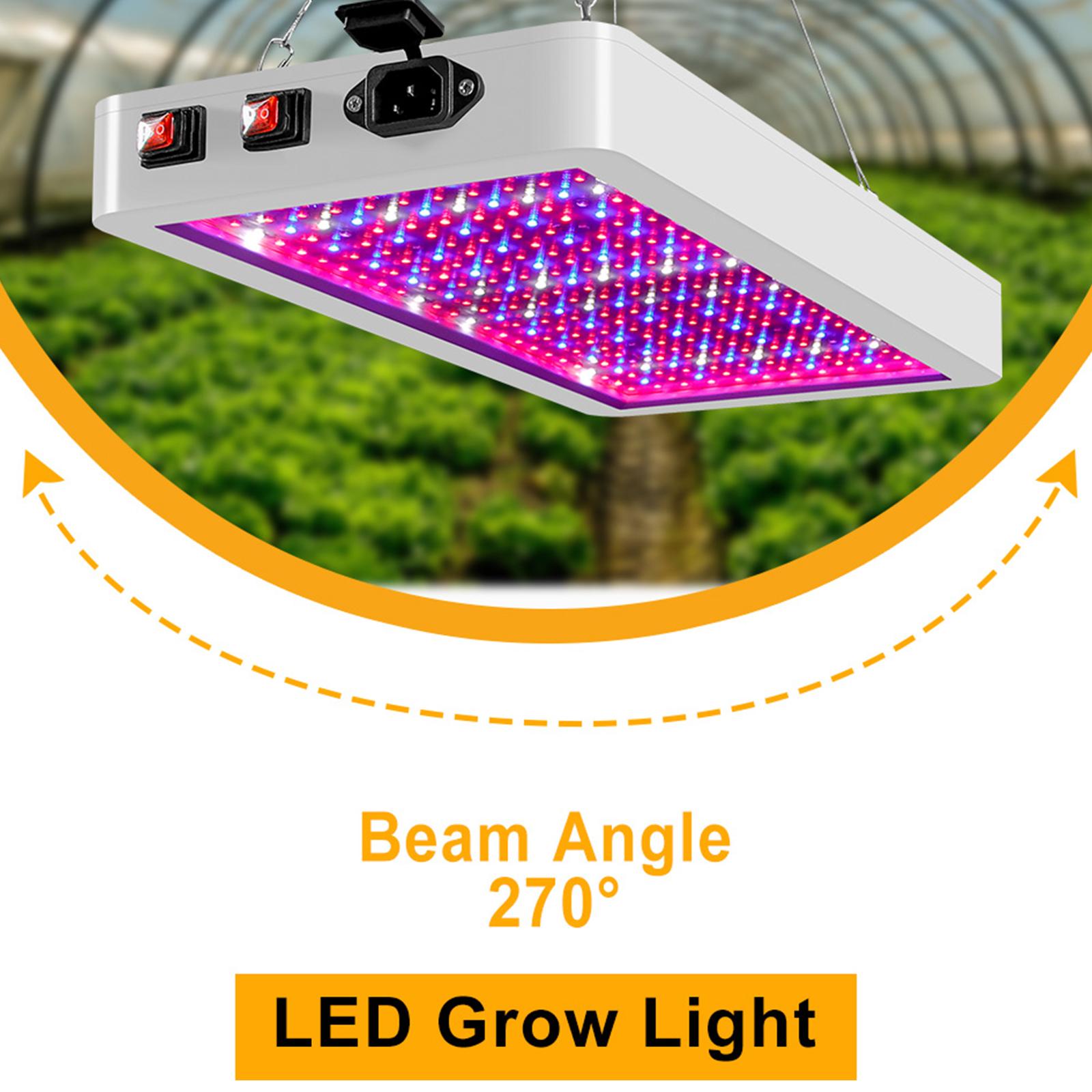 Đèn Led Grow Light Toàn Phổ 216/312 Trồng Cây Quang Hợp Trong Nhà