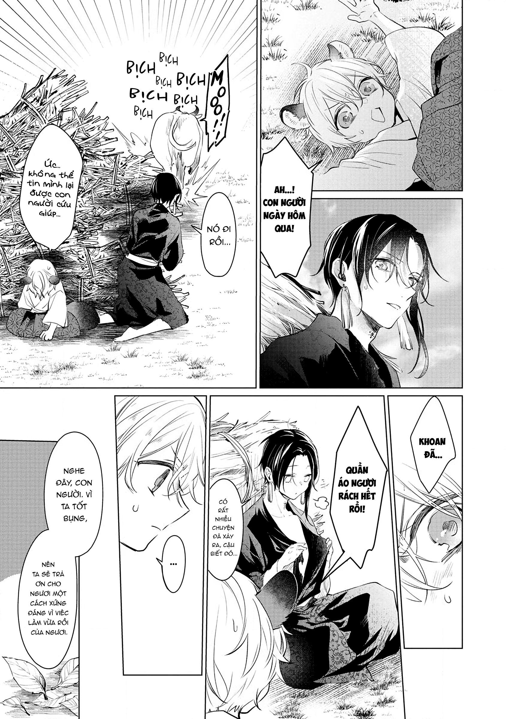 vị thần diều hâu & tế phẩm đáng thương chapter 2 11