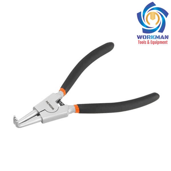 Kìm mở phe ngoài mũi cong 7"/180mm WOKIN 104807