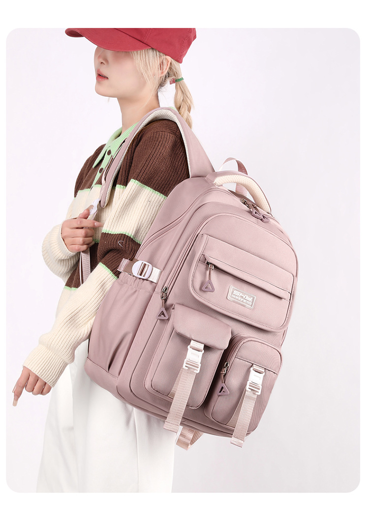 Balo thời trang phong cách Hàn Quốc dày dặn chống thấm nước dùng cho đi học, đi chơi - BEE GEE – BLTT9163