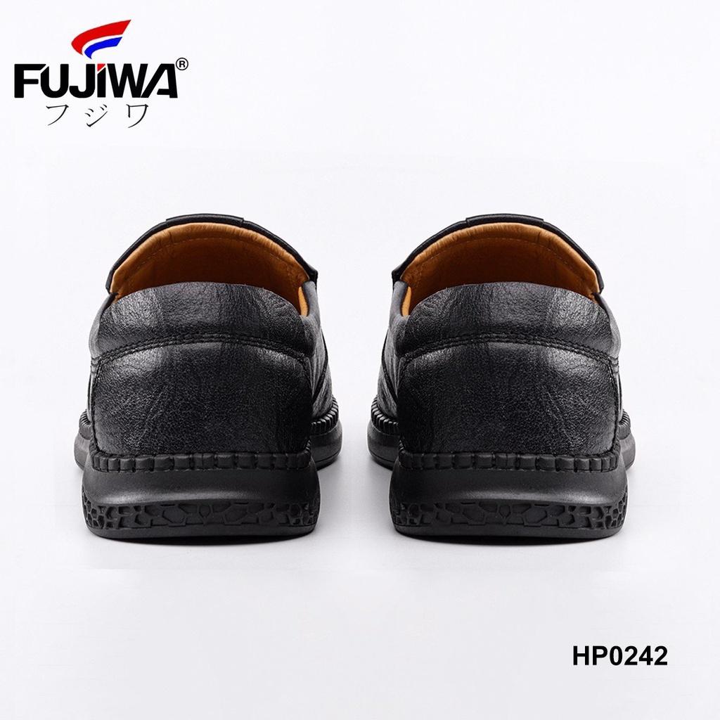 Giày Lười Da Bò Nam Fujiwa - HP0242. 100% Da bò thật Cao Cấp loại đặc biệt. Giày được đóng thủ công