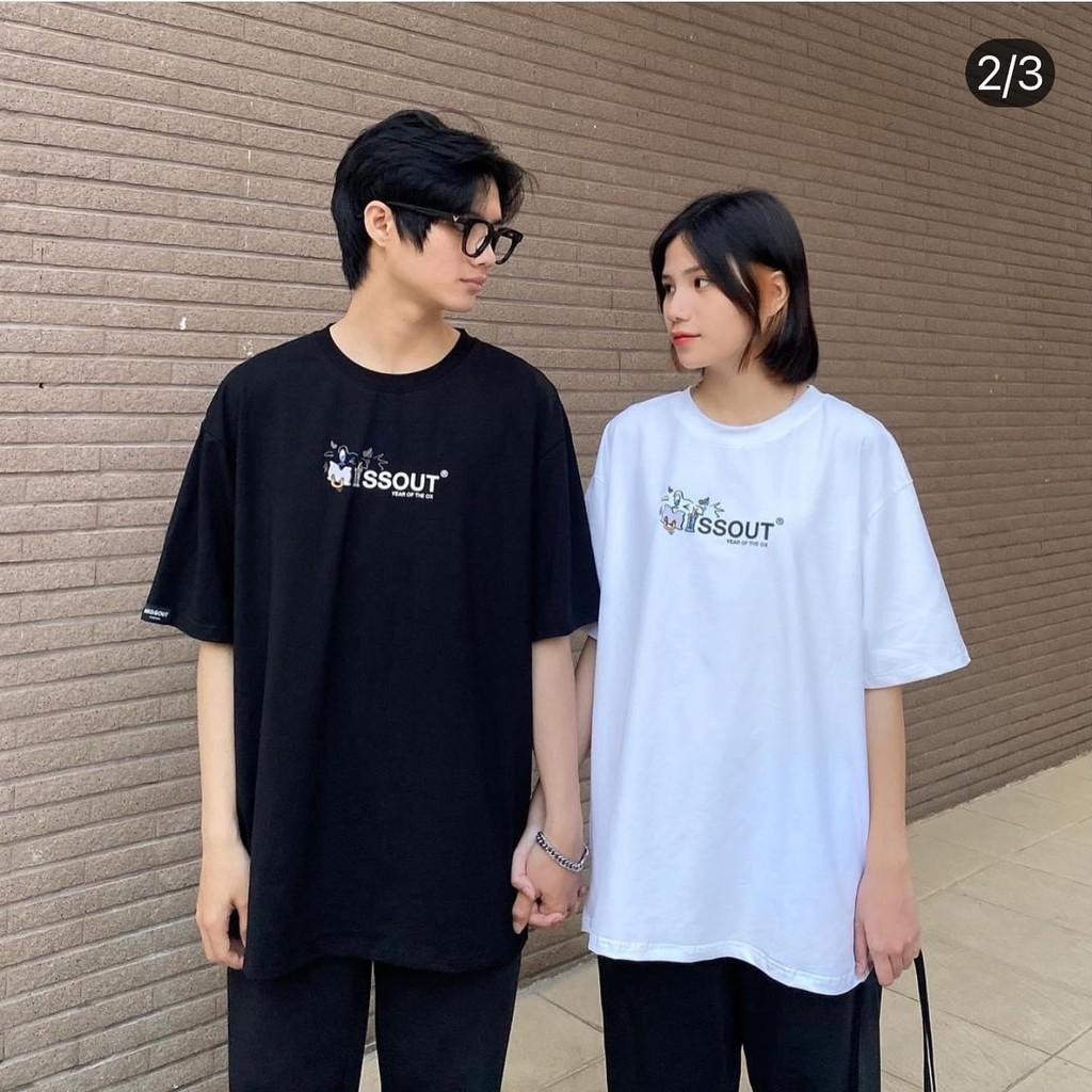 Áo thun YOTO TEE - Áo thun unisex form rộng tay lỡ MISSOUT bò sữa siêu hot năm Tân Sửu