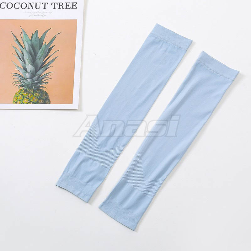 Găng tay chống nắng mềm mát Anasi SL009 - Có xỏ ngón, siêu co giãn