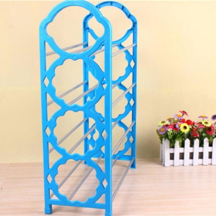 Kệ để giày dép 4 tầng tiết kiệm diện tích dễ dàng gấp gọn