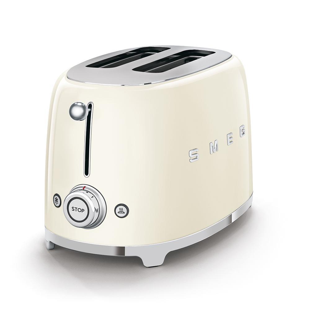 Máy nướng bánh mì Smeg màu kem TSF01CREU 535.43.665 - Hàng chính hãng