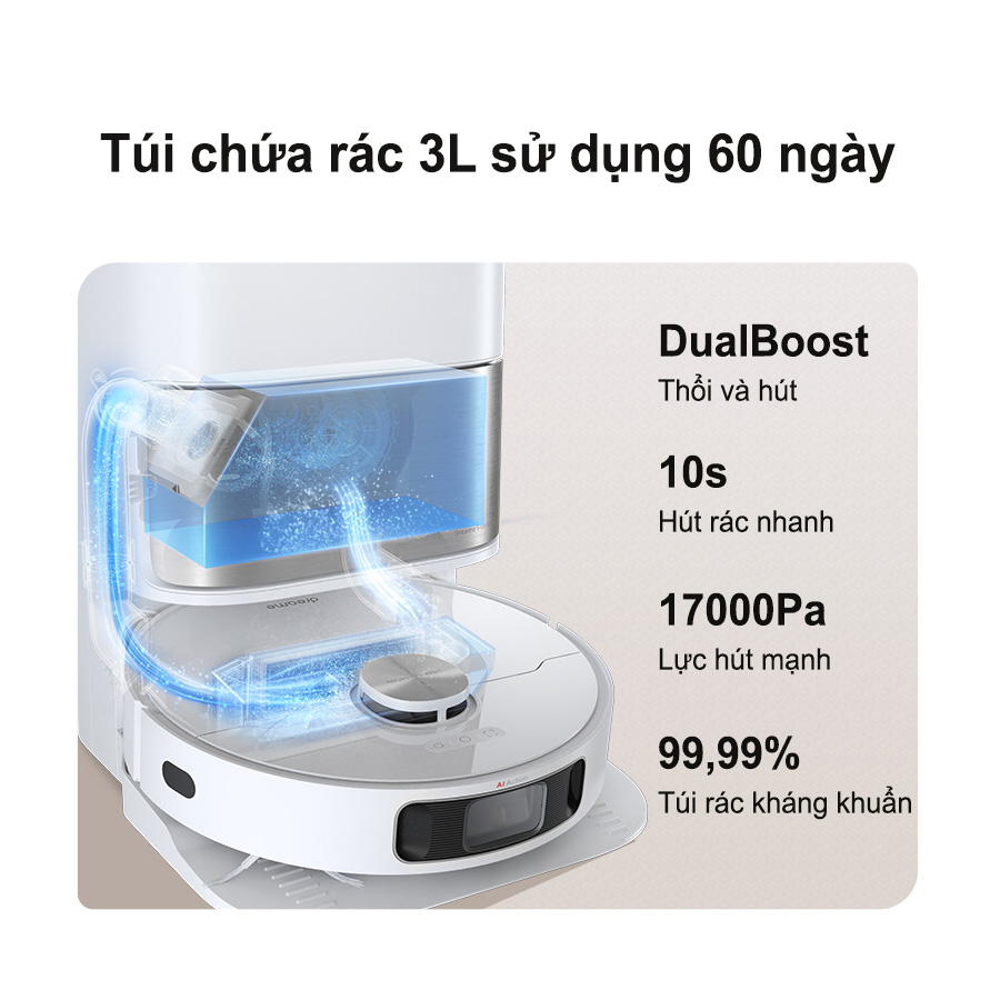 Robot Hút Bụi Lau Nhà Dreame L10 Ultra – Bản Quốc Tế - Hàng chính hãng