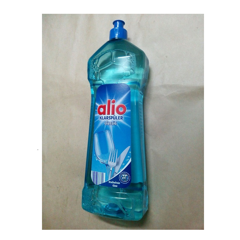 Nước làm bóng Alio 1000ml dùng cho Máy rửa bát chén