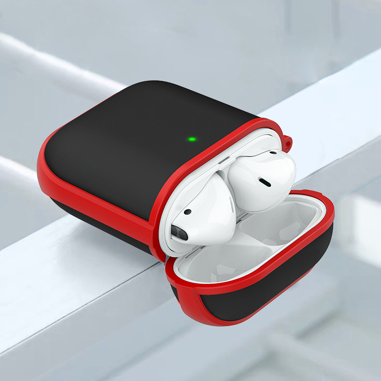 Bao Case Ốp Chống Shock Cho Airpods 1/ Airpods 2 Hybrid Ultra Case Kèm Móc Khóa