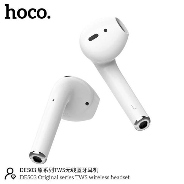 Tai Nghe Bluetooth Hoco DES03 V5.0 Âm Thanh Siêu Hay, Định Vị, Đổi Tên