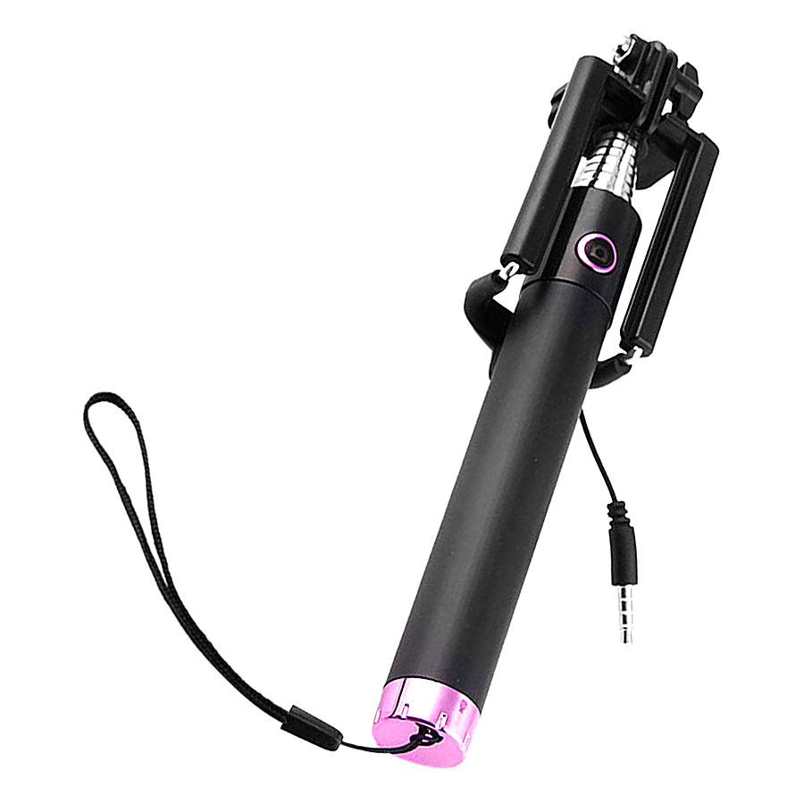 Gậy Chụp Hình Selfie Xi Sắt Kết Nối Dây Jack 3.5mm