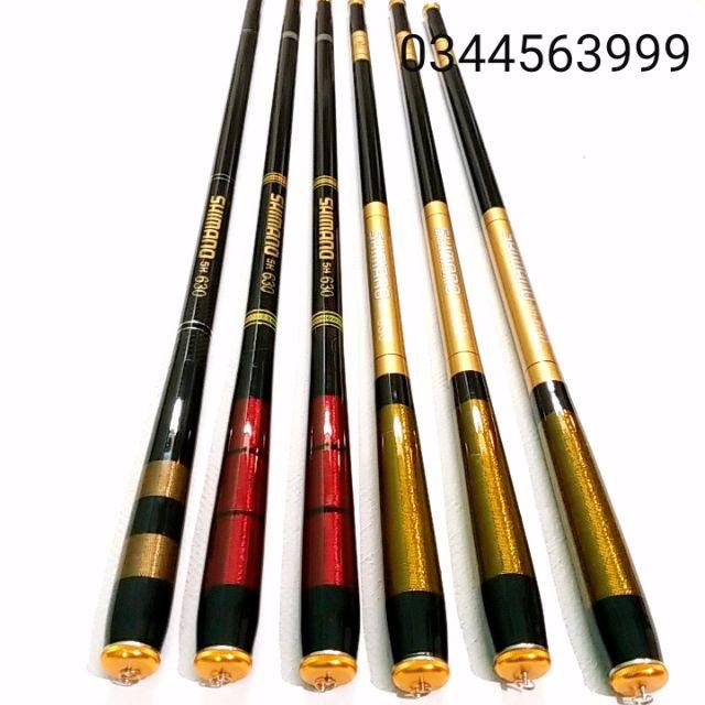 Cần câu tay shimano 5h dài 3m6,,4m5,,5m4, 6m3 nhiều màu Siêu rẻ, siêu đẹp, siêu chất lượng