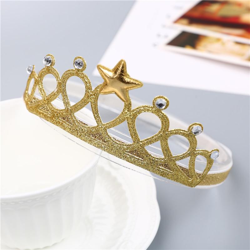 Băng đô cài tóc trẻ em Hàn Quốc mới thiết kế vương miện công chúa đáng yêu cho bé gái, phụ kiện băng đô tóc cho bé